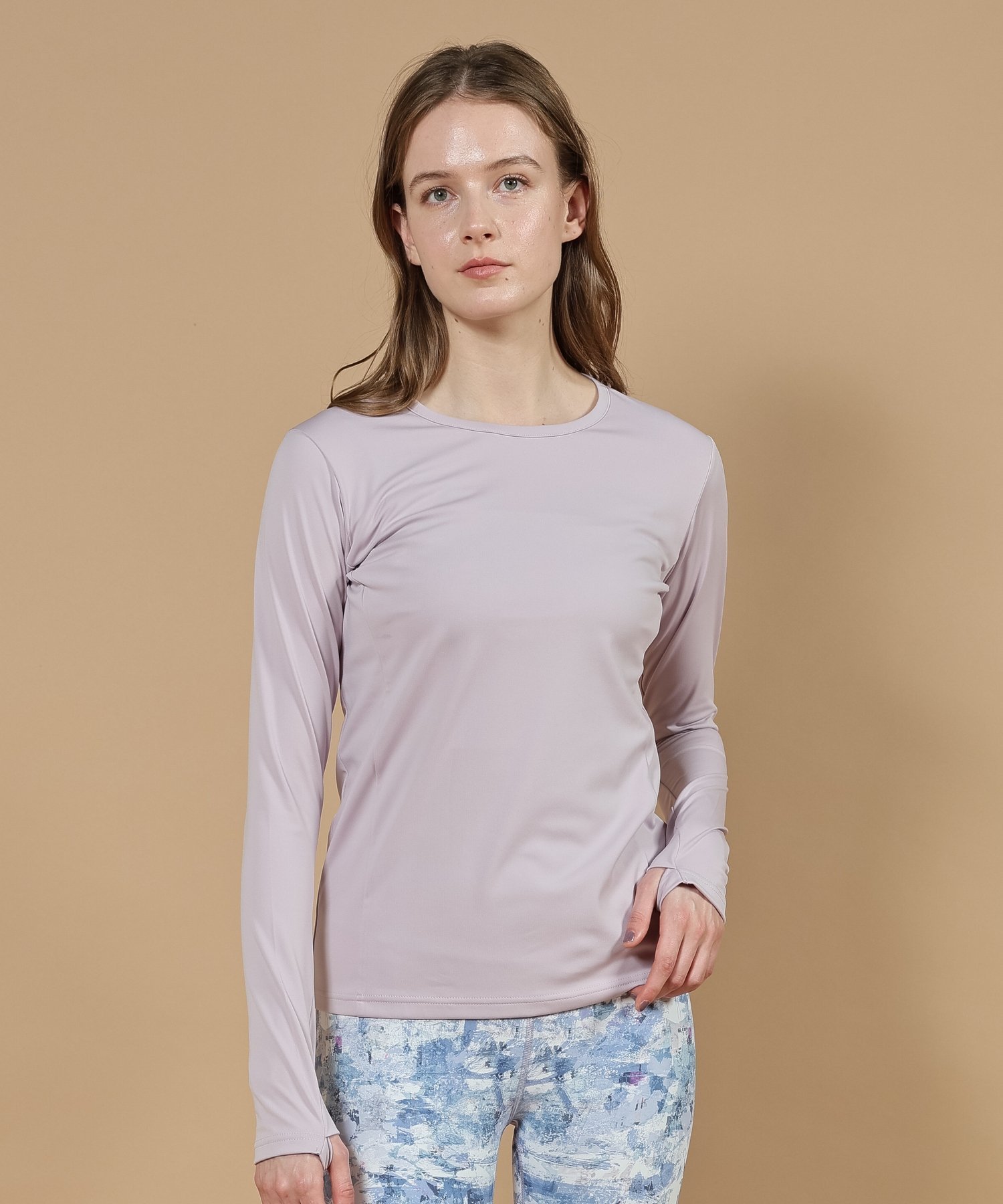 【ジュリエ/Julier】のジェントルスムースロングスリーブプルオーバー インテリア・キッズ・メンズ・レディースファッション・服の通販 founy(ファニー) 　ファッション　Fashion　レディースファッション　Fashion for Women　トップス・カットソー　Cut & Sew Tops　カジュアルプルオーバー・ニットトップス　Pullovers & Knit Tops / Casual Pullovers　コレクション　Collection, Seasonal Line　吸水　Absorbent, Quick-Dry　軽量　Lightweight, Ultra Light　シンプル　Simple, Minimal　ストレッチ　Stretch, Stretchy Fabric　デコルテ　Décolleté, Neckline　長袖　Long Sleeve, Full Sleeve　ボトム　Bottoms, Lower Wear　水着　Swimsuit, Swimwear　無地　Plain, Solid Color　ヨガ　Yoga, Yoga Wear　ラベンダー　Lavender　ランニング　Running, Running Wear, Activewear, Jogging　リラックス　Relax, Relaxed Fit　ワーク　Workwear, Utility Style　ラベンダー|ID: prp329100004824208 ipo3291000000035083329