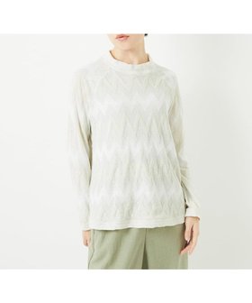 【メゾン ド サンク/Maison de CINQ】の日本製 ヤバネジャガードカットソー 人気、トレンドファッション・服の通販 founy(ファニー) ファッション Fashion レディースファッション Fashion for Women トップス・カットソー Cut & Sew Tops カットソー・ベーシックTシャツ Cut-and-Sewn Tops / Stretch Tees & Basics インナー Innerwear カットソー Cut and Sewn Top ボトム Bottoms, Lower Wear 無地 Plain, Solid Color レギュラー Regular, Standard Fit おすすめ Recommended / Our Picks 日本製 Made In Japan |ID:prp329100004824209