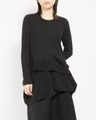 【ゴム/gomme】のドレープT 人気、トレンドファッション・服の通販 founy(ファニー) ファッション Fashion レディースファッション Fashion for Women おすすめ Recommended / Our Picks カットソー Cut and Sewn Top ドレープ Drape, Draping Fabric パウダー Powder, Soft Tone フィット Fit, Slim Fit ポケット Pocket, Pocket Detail エレガント 上品 Elegant thumbnail 黒|ID: prp329100004824220 ipo3291000000035083421