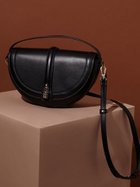 【スナイデル/SNIDEL】のハーフムーンバッグ 人気、トレンドファッション・服の通販 founy(ファニー) ファッション Fashion レディースファッション Fashion for Women バッグ Bags スマート Smart, Elegant チャーム Charm, Pendant フェイクレザー Faux Leather, PU Leather フォルム Silhouette, Form フラップ Flap, Flap Pocket マグネット Magnet, Magnetic Closure エレガント 上品 Elegant 今季 This Season, Current Season 楽ちん Easy Fit, Comfortable 財布 Wallet, Purse 軽量 Lightweight, Ultra Light thumbnail BLK[009]|ID: prp329100004824288 ipo3291000000035084981