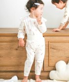 【ベベ オンライン ストア/BEBE ONLINE STORE / KIDS】の【スララク/腹巻き一体型】みんな快眠!みんみんパジャマ 上下セット(80~130cm) 人気、トレンドファッション・服の通販 founy(ファニー) ファッション Fashion キッズファッション Fashion for Kids 春 Spring チェック Check, Plaid, Tartan デニム Denim, Jeans Material パジャマ Pajamas, Sleepwear パステル Pastel, Soft Color フリル Frill, Ruffle フレンチ French, French Style モチーフ Motif, Design Theme リボン Ribbon, Bow A/W・秋冬 Autumn/Winter S/S・春夏 SS, Spring/Summer, Warm Season 夏 Summer エレガント 上品 Elegant 2025年 2025 2025春夏・S/S Spring/Summer 2025 SS25 thumbnail オフホワイト×リボン×肩フリル|ID: prp329100004824291 ipo3291000000035085008