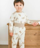 【ベベ オンライン ストア/BEBE ONLINE STORE / KIDS】の【スララク/腹巻き一体型】みんな快眠!みんみんパジャマ 上下セット(80~130cm) 人気、トレンドファッション・服の通販 founy(ファニー) ファッション Fashion キッズファッション Fashion for Kids 春 Spring チェック Check, Plaid, Tartan デニム Denim, Jeans Material パジャマ Pajamas, Sleepwear パステル Pastel, Soft Color フリル Frill, Ruffle フレンチ French, French Style モチーフ Motif, Design Theme リボン Ribbon, Bow A/W・秋冬 Autumn/Winter S/S・春夏 SS, Spring/Summer, Warm Season 夏 Summer エレガント 上品 Elegant 2025年 2025 2025春夏・S/S Spring/Summer 2025 SS25 thumbnail ベージュ×クマ|ID: prp329100004824291 ipo3291000000035085010