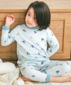 【ベベ オンライン ストア/BEBE ONLINE STORE / KIDS】の【スララク/腹巻き一体型】みんな快眠!みんみんパジャマ 上下セット(80~130cm) 人気、トレンドファッション・服の通販 founy(ファニー) ファッション Fashion キッズファッション Fashion for Kids 春 Spring チェック Check, Plaid, Tartan デニム Denim, Jeans Material パジャマ Pajamas, Sleepwear パステル Pastel, Soft Color フリル Frill, Ruffle フレンチ French, French Style モチーフ Motif, Design Theme リボン Ribbon, Bow A/W・秋冬 Autumn/Winter S/S・春夏 SS, Spring/Summer, Warm Season 夏 Summer エレガント 上品 Elegant 2025年 2025 2025春夏・S/S Spring/Summer 2025 SS25 thumbnail ブルー×恐竜|ID: prp329100004824291 ipo3291000000035085014