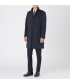 【ブルーレーベル ブラックレーベル クレストブリッジ/BLUE LABEL BLACK LABEL CRESTBRIDGE / MEN】のカルゼビーバースタンドカラーコート 人気、トレンドファッション・服の通販 founy(ファニー) ファッション Fashion メンズファッション Fashion for Men なめらか Smooth, Silky Texture ジャケット Jacket, Outerwear スタンド Stand Collar, Upright Stand スーツ Suit, Formalwear パターン Pattern, Design Print ビジネス 仕事 通勤 Business / Work / Commuting thumbnail ネイビーA|ID: prp329100004824294 ipo3291000000035085071