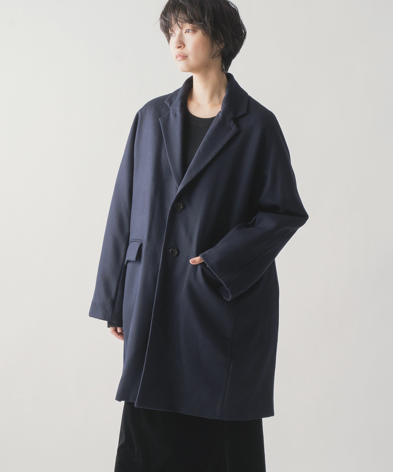 【ビーアパートメント/b apartment / MEN】の「miffew/ミフュー」SINGLE BREASTED DOWN COAT インテリア・キッズ・メンズ・レディースファッション・服の通販 founy(ファニー) 　ファッション　Fashion　メンズファッション　Fashion for Men　アウター　Men's Coats Outerwear　ダウンジャケット / 軽量ダウン　Down Jackets & Coats　クラシック　Classic, Timeless Style　コレクション　Collection, Seasonal Line　セーター　Sweater, Knitwear　ダウン　Down, Puffer　トレンド　Trend, Trending Now　ポケット　Pocket, Pocket Detail　冬　Winter / This Winter　再入荷　Restock / Back in Stock　おすすめ　Recommended / Our Picks　NAVY|ID: prp329100004824312 ipo3291000000035085248