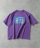 【エディフィス/EDIFICE】の《追加》SAVIGNAC (サヴィニャック) 別注 French Company プリント Tシャツ 人気、トレンドファッション・服の通販 founy(ファニー) ファッション Fashion レディースファッション Fashion for Women トップス・カットソー Cut & Sew Tops シャツ・ブラウス・オフィスカジュアル Elegant Blouses & Button-Ups ロングTシャツ・Tシャツ Longline T-Shirts & Tees 2025年 2025 2025春夏・S/S Spring/Summer 2025 SS25 コレクション Collection, Seasonal Line シンプル Simple, Minimal フランス France, French プリント Print, Printed Pattern 別注 Limited Edition, Custom Order thumbnail パープル|ID: prp329100004824313 ipo3291000000035085259
