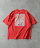 【エディフィス/EDIFICE】の《追加》SAVIGNAC (サヴィニャック) 別注 French Company プリント Tシャツ 人気、トレンドファッション・服の通販 founy(ファニー) ファッション Fashion レディースファッション Fashion for Women トップス・カットソー Cut & Sew Tops シャツ・ブラウス・オフィスカジュアル Elegant Blouses & Button-Ups ロングTシャツ・Tシャツ Longline T-Shirts & Tees 2025年 2025 2025春夏・S/S Spring/Summer 2025 SS25 コレクション Collection, Seasonal Line シンプル Simple, Minimal フランス France, French プリント Print, Printed Pattern 別注 Limited Edition, Custom Order thumbnail レッド|ID: prp329100004824313 ipo3291000000035085261