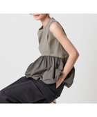 【ビューティ&ユース ユナイテッドアローズ/BEAUTY&YOUTH / UNITED ARROWS】の【WEB限定】ペプラムバルーン ノースリーブプルオーバー -ウォッシャブル- 人気、トレンドファッション・服の通販 founy(ファニー) ファッション Fashion レディースファッション Fashion for Women トップス・カットソー Cut & Sew Tops キャミソール&ノースリーブ Camisoles & Sleeveless Tops カジュアルプルオーバー・ニットトップス Pullovers & Knit Tops / Casual Pullovers ウォッシャブル Machine Washable カットソー Cut and Sewn Top シンプル Simple, Minimal スラックス Slacks, Dress Pants タイトスカート Pencil Skirt, Tight Skirt タフタ Taffeta, Structured Fabric デニム Denim, Jeans Material 定番 Standard, Basic Item ノースリーブ Sleeveless, No-Sleeve バルーン Balloon, Balloon Silhouette フェミニン Feminine, Girly フォルム Silhouette, Form ペプラム Peplum, Flared Hem ボトム Bottoms, Lower Wear ミックス Mix, Mixed Style ビジネス 仕事 通勤 Business / Work / Commuting thumbnail MD.GRAY|ID: prp329100004824320 ipo3291000000035085396