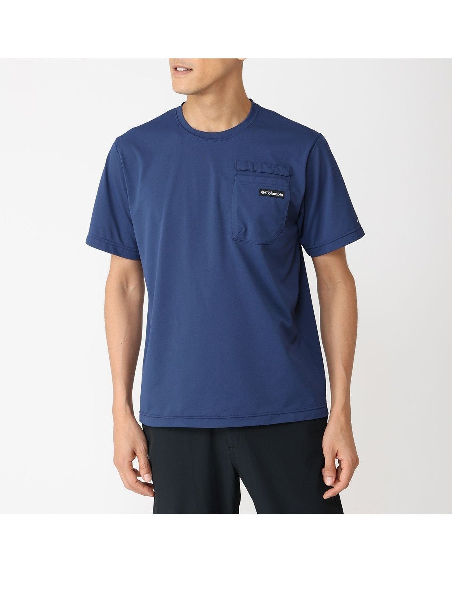【コロンビア/Columbia】のColumbia/ マウンテンズアーコーリングショートスリーブTシャツ /コロンビア インテリア・キッズ・メンズ・レディースファッション・服の通販 founy(ファニー) 　ファッション　Fashion　レディースファッション　Fashion for Women　トップス・カットソー　Cut & Sew Tops　シャツ・ブラウス・オフィスカジュアル　Elegant Blouses & Button-Ups　ロングTシャツ・Tシャツ　Longline T-Shirts & Tees　アウトドア　Outdoor Clothing　吸水　Absorbent, Quick-Dry　サングラス　Sunglasses, Shades　ポケット　Pocket, Pocket Detail　半袖　Short Sleeve, Half Sleeve　ループ　Loop, Loop Knit　おすすめ　Recommended / Our Picks　夏　Summer　ネイビー[007011]|ID: prp329100004824326 ipo3291000000035085481