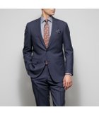 【ニューヨーカー/NEWYORKER / MEN】のTAILOR CLOTH グレンチェックオーバーペイン スーツ 人気、トレンドファッション・服の通販 founy(ファニー) ファッション Fashion メンズファッション Fashion for Men エレガント 上品 Elegant 春 Spring シェイプ Shape, Slim Fit シルク Silk, 100% Silk ジャケット Jacket, Outerwear スラックス Slacks, Dress Pants スーツ Suit, Formalwear チェック Check, Plaid, Tartan ドレス Dress, One-Piece ドレープ Drape, Draping Fabric S/S・春夏 SS, Spring/Summer, Warm Season 夏 Summer thumbnail ネイビー|ID: prp329100004824349 ipo3291000000035085707