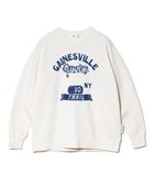【ゴースローキャラバン/go slow caravan】のKAKELA TRANQUIL/カケラ トランクイル カレッジ刺繍ロングクルー (WOMENS) 人気、トレンドファッション・服の通販 founy(ファニー) ファッション Fashion レディースファッション Fashion for Women グラフィック Graphic, Graphic Design ビンテージ Vintage, Retro Style リメイク Remake, Reconstructed リラックス Relax, Relaxed Fit ロング Long, Long-Length 人気 Popular, Best Seller thumbnail アイボリー|ID: prp329100004824352 ipo3291000000035085737