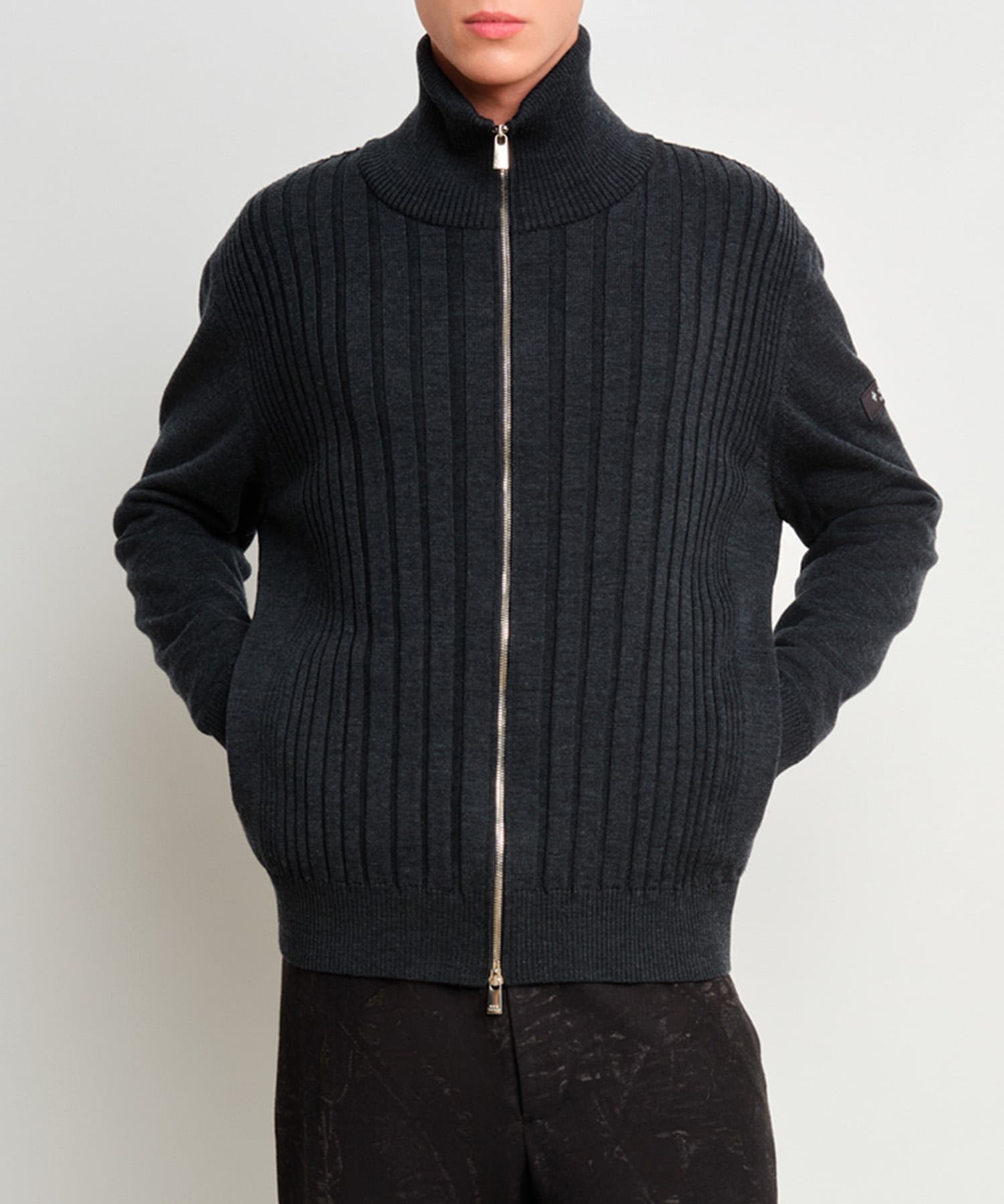 【タトラス コンセプトストア/TATRAS CONCEPT STORE / MEN】の【TATRAS 直営店】VIVARO ビバロ / ニット インテリア・キッズ・メンズ・レディースファッション・服の通販 founy(ファニー) 　ファッション　Fashion　メンズファッション　Fashion for Men　イタリア　Italy　グラデーション　Gradient, Ombre　ダブル　Double, Double-Breasted　フォルム　Silhouette, Form　エレガント 上品　Elegant　C.GRAY|ID: prp329100004824360 ipo3291000000035085816