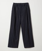 【ユナイテッドアローズ/UNITED ARROWS】のconte フランネル ストライプ タックワイドパンツ 人気、トレンドファッション・服の通販 founy(ファニー) ファッション Fashion レディースファッション Fashion for Women パンツ Pants & Trousers ジャケット Jacket, Outerwear ストライプ Stripe, Striped Pattern マニッシュ Mannish, Boyish thumbnail NAVY|ID: prp329100004824367 ipo3291000000035085893