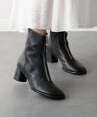【インター ショシュール/INTER-CHAUSSURES】の【FABIO RUSCONI】オブリークトウセンタージップブーツ 人気、トレンドファッション・服の通販 founy(ファニー) ファッション Fashion レディースファッション Fashion for Women イタリア Italy エレガント 上品 Elegant コレクション Collection, Seasonal Line シューズ Shoes, Footwear ショート Short, Short Length フォルム Silhouette, Form thumbnail BL|ID: prp329100004824375 ipo3291000000035086004