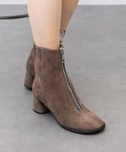 【インター ショシュール/INTER-CHAUSSURES】の【FABIO RUSCONI】オブリークトウセンタージップブーツ 人気、トレンドファッション・服の通販 founy(ファニー) ファッション Fashion レディースファッション Fashion for Women イタリア Italy エレガント 上品 Elegant コレクション Collection, Seasonal Line シューズ Shoes, Footwear ショート Short, Short Length フォルム Silhouette, Form thumbnail OKS|ID: prp329100004824375 ipo3291000000035086006