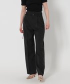 【ユナイテッドアローズ/UNITED ARROWS】のAEWEN MATOPH ハイウエスト ベルトパンツ2 人気、トレンドファッション・服の通販 founy(ファニー) ファッション Fashion レディースファッション Fashion for Women パンツ Pants & Trousers ベルト&ウエストマーク Belts & Waist Accessories シンプル Simple, Minimal ジャケット Jacket, Outerwear 定番 Standard, Basic Item フェミニン Feminine, Girly フラット Flat, Flat Shoes ポケット Pocket, Pocket Detail メランジ Melange, Mixed Yarn ループ Loop, Loop Knit ワイド Wide, Wide Fit アウトレット Outlet / Clearance thumbnail BLACK|ID: prp329100004824410 ipo3291000000035086299