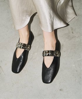 【ル タロン/Le Talon】の《追加 》GRISEレザーEDGEスタッズベルトメリージェーン 人気、トレンドファッション・服の通販 founy(ファニー) ファッション Fashion レディースファッション Fashion for Women ベルト&ウエストマーク Belts & Waist Accessories シューズ Shoes, Footwear スタッズ Studs, Metal Accents ソックス Socks, Hosiery タイツ Tights, Legwear バランス Balance, Style Balance フラット Flat, Flat Shoes ラップ Wrap, Wrap Design ラバー Rubber, Rubber Sole |ID:prp329100004824411