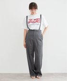 【イエナ/IENA】のサスペンダーパンツ 人気、トレンドファッション・服の通販 founy(ファニー) ファッション Fashion レディースファッション Fashion for Women パンツ Pants & Trousers 2025年 2025 2025-2026秋冬・A/W Autumn/Winter 2025–26 AW25–26 カッティング Cutting Detail サスペンダー Suspenders, Braces サテン Satin, Glossy Fabric バランス Balance, Style Balance フィット Fit, Slim Fit マニッシュ Mannish, Boyish thumbnail グレー|ID: prp329100004824428 ipo3291000000035086478