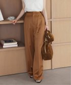 【イエナ/IENA】のサスペンダーパンツ 人気、トレンドファッション・服の通販 founy(ファニー) ファッション Fashion レディースファッション Fashion for Women パンツ Pants & Trousers 2025年 2025 2025-2026秋冬・A/W Autumn/Winter 2025–26 AW25–26 カッティング Cutting Detail サスペンダー Suspenders, Braces サテン Satin, Glossy Fabric バランス Balance, Style Balance フィット Fit, Slim Fit マニッシュ Mannish, Boyish thumbnail キャメル|ID: prp329100004824428 ipo3291000000035086479