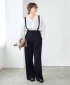 【イエナ/IENA】のサスペンダーパンツ 人気、トレンドファッション・服の通販 founy(ファニー) ファッション Fashion レディースファッション Fashion for Women パンツ Pants & Trousers 2025年 2025 2025-2026秋冬・A/W Autumn/Winter 2025–26 AW25–26 カッティング Cutting Detail サスペンダー Suspenders, Braces サテン Satin, Glossy Fabric バランス Balance, Style Balance フィット Fit, Slim Fit マニッシュ Mannish, Boyish thumbnail ネイビー|ID: prp329100004824428 ipo3291000000035086480