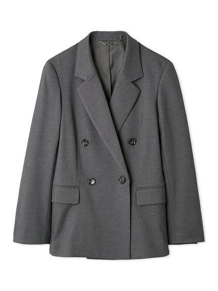 【フレイ アイディー/FRAY I.D】のダブルテーラードジャケット 人気、トレンドファッション・服の通販 founy(ファニー) 　ファッション　Fashion　レディースファッション　Fashion for Women　アウター　Coat / Outerwear Collection　レディースジャケット・軽アウター　Jackets　テーラードジャケット / 通勤・きれいめスタイル　Tailored Jackets & Blazers　秋　Autumn　ジャケット　Jacket, Outerwear　ストレッチ　Stretch, Stretchy Fabric　スマート　Smart, Elegant　セットアップ　Set-Up, Coordinated Outfit　ダブル　Double, Double-Breasted　チェック　Check, Plaid, Tartan　トレンド　Trend, Trending Now　定番　Standard, Basic Item　バランス　Balance, Style Balance　パターン　Pattern, Design Print　フロント　Front, Front Design　おすすめ　Recommended / Our Picks　ビジネス 仕事 通勤　Business / Work / Commuting　 other-1|ID: prp329100004824477 ipo3291000000035086896