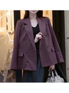 【フレイ アイディー/FRAY I.D】のダブルテーラードジャケット 人気、トレンドファッション・服の通販 founy(ファニー) ファッション Fashion レディースファッション Fashion for Women アウター Coat / Outerwear Collection レディースジャケット・軽アウター Jackets テーラードジャケット / 通勤・きれいめスタイル Tailored Jackets & Blazers 秋 Autumn ジャケット Jacket, Outerwear ストレッチ Stretch, Stretchy Fabric スマート Smart, Elegant セットアップ Set-Up, Coordinated Outfit ダブル Double, Double-Breasted チェック Check, Plaid, Tartan トレンド Trend, Trending Now 定番 Standard, Basic Item バランス Balance, Style Balance パターン Pattern, Design Print フロント Front, Front Design おすすめ Recommended / Our Picks ビジネス 仕事 通勤 Business / Work / Commuting thumbnail BRW[058]|ID: prp329100004824477 ipo3291000000035086898