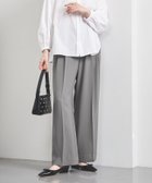 【ユナイテッドアローズ/UNITED ARROWS】のポリエステル 2タック ワイドパンツ 人気、トレンドファッション・服の通販 founy(ファニー) ファッション Fashion レディースファッション Fashion for Women パンツ Pants & Trousers エレガント 上品 Elegant ストレート Straight, Straight Cut ドレープ Drape, Draping Fabric フィット Fit, Slim Fit ワイド Wide, Wide Fit thumbnail MD.GRAY|ID: prp329100004824487 ipo3291000000035086997