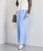 【ユナイテッドアローズ/UNITED ARROWS】のポリエステル 2タック ワイドパンツ 人気、トレンドファッション・服の通販 founy(ファニー) ファッション Fashion レディースファッション Fashion for Women パンツ Pants & Trousers エレガント 上品 Elegant ストレート Straight, Straight Cut ドレープ Drape, Draping Fabric フィット Fit, Slim Fit ワイド Wide, Wide Fit thumbnail LT.BLUE|ID: prp329100004824487 ipo3291000000035086998