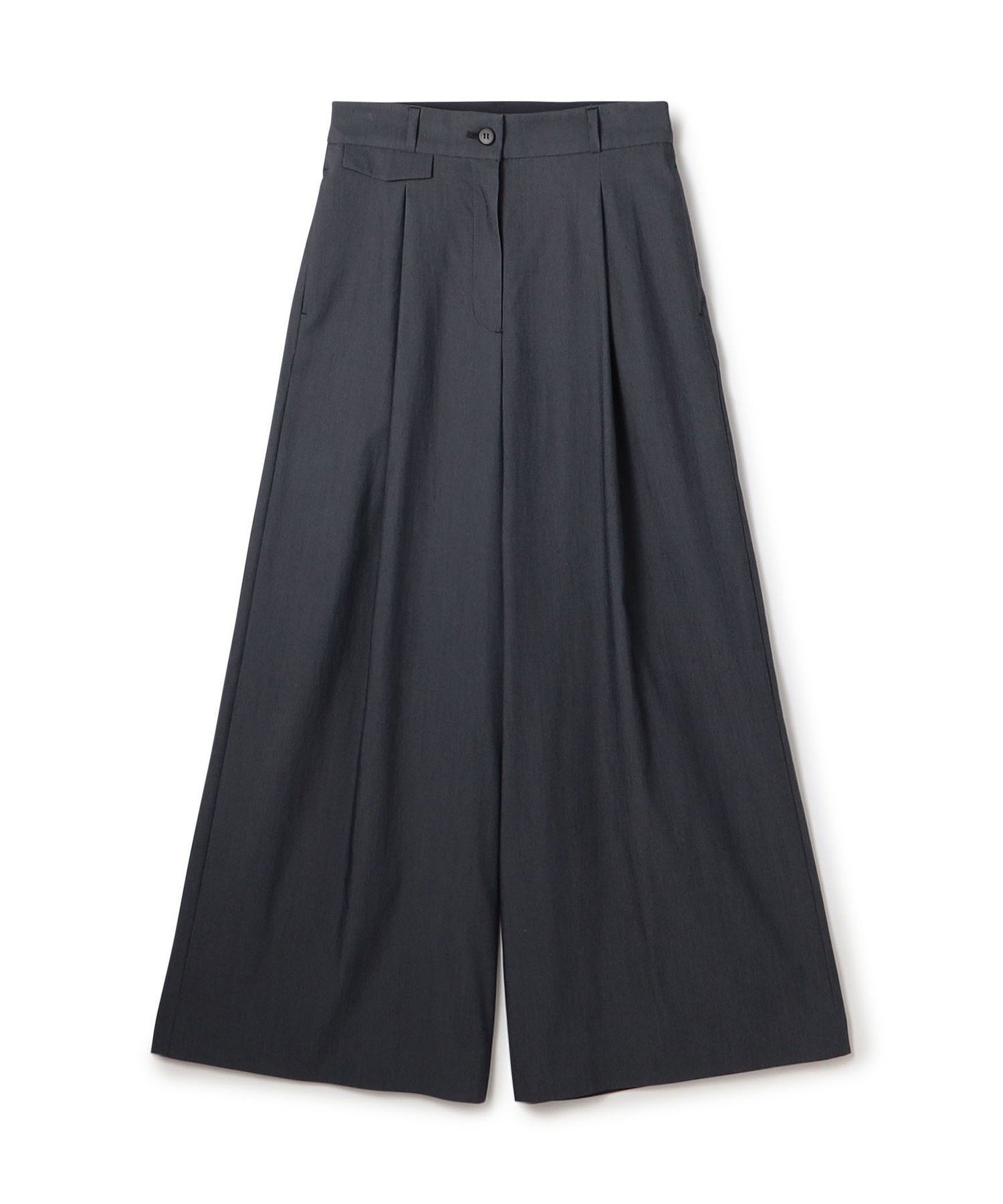 【トゥモローランド/TOMORROWLAND】のセルロースツイル タックワイドパンツ 人気、トレンドファッション・服の通販 founy(ファニー) 　ファッション　Fashion　レディースファッション　Fashion for Women　パンツ　Pants & Trousers　おすすめ　Recommended / Our Picks　シアー　Sheer, See-Through　ジャケット　Jacket, Outerwear　ツイル　Twist, Twisted Detail　ツイード　Twill, Twill Weave　デニム　Denim, Jeans Material　ドレープ　Drape, Draping Fabric　バランス　Balance, Style Balance　フロント　Front, Front Design　ミックス　Mix, Mixed Style　ワイド　Wide, Wide Fit　ビジネス 仕事 通勤　Business / Work / Commuting　 other-1|ID: prp329100004824489 ipo3291000000035087004