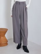 【ミラオーウェン/Mila Owen】の美形ワイドパンツ 人気、トレンドファッション・服の通販 founy(ファニー) ファッション Fashion レディースファッション Fashion for Women パンツ Pants & Trousers ストレッチ Stretch, Stretchy Fabric スマート Smart, Elegant ベーシック Basic, Essential ワイド Wide, Wide Fit 吸水 Absorbent, Quick-Dry thumbnail GRY[006]|ID: prp329100004824496 ipo3291000000035087070