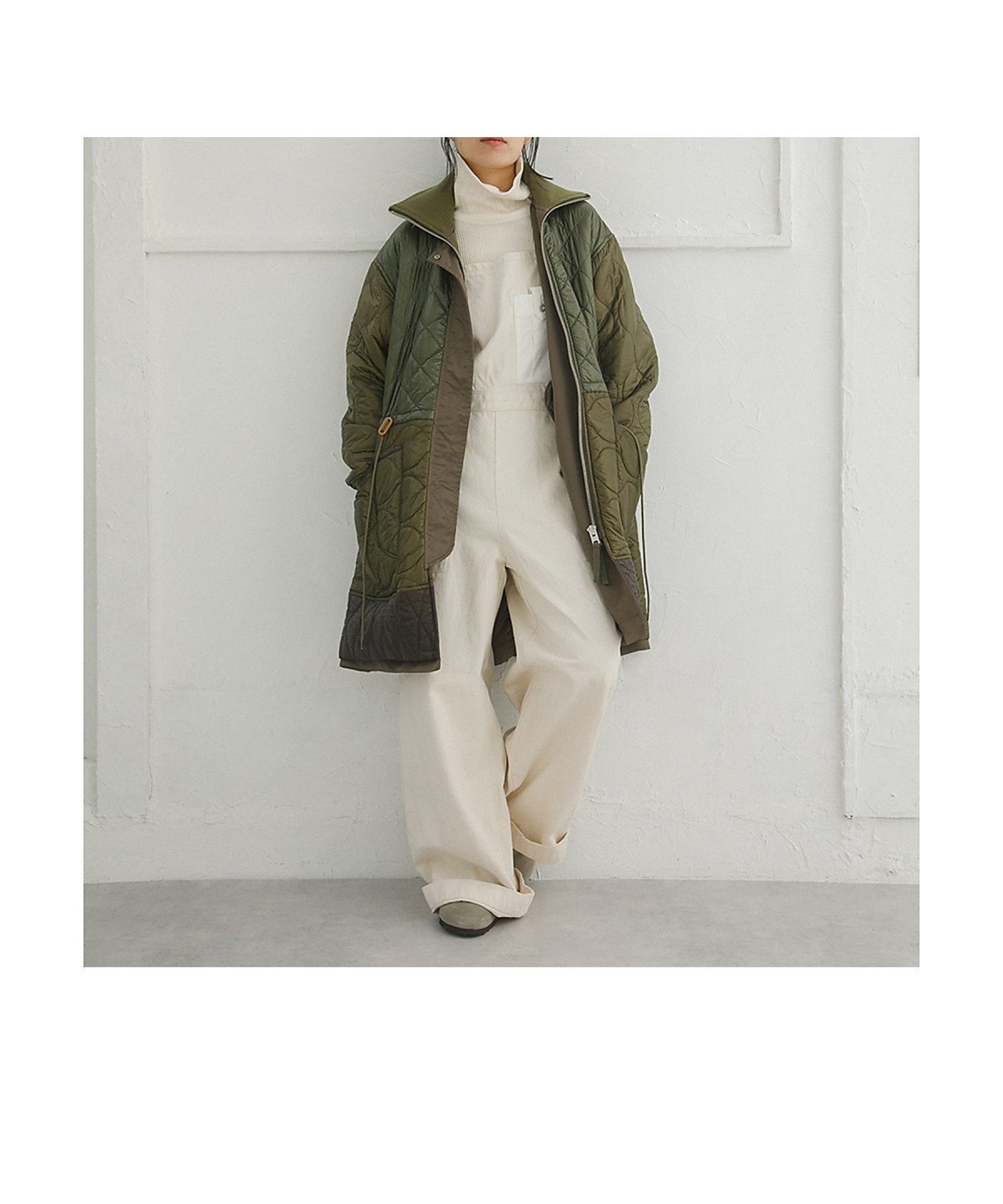 【ナイジェル ケーボン/NIGEL CABOURN】の【公式】WOMAN / モディファイド リバーシブル コート / MODIFIE インテリア・キッズ・メンズ・レディースファッション・服の通販 founy(ファニー) 　ファッション　Fashion　レディースファッション　Fashion for Women　アウター　Coat / Outerwear Collection　コート・ロングコート・ピーコート　Long Coats, Peacoats & More　キルティング　Quilted, Quilting　ドローコード　Drawcord, Drawstring Cord　パッチワーク　Patchwork, Mixed Fabric　ミリタリー　Military, Army Style　モダン　Modern, Contemporary　ライナー　Liner, Inner Layer　リバーシブル　Reversible, Two-Sided　リメイク　Remake, Reconstructed　エレガント 上品　Elegant　抗菌　Antibacterial, Bacteria-Resistant　軽量　Lightweight, Ultra Light　防寒　Cold Protection, Winter-Ready　グリーン|ID: prp329100004824522 ipo3291000000035087426
