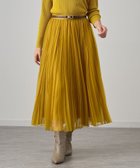 【アナイ/ANAYI】のカルゼオーガンプリーツ スカート 人気、トレンドファッション・服の通販 founy(ファニー) ファッション Fashion レディースファッション Fashion for Women スカート Skirts プリーツスカート / 上品フェミニンスタイル Pleated Skirts オーガンジー Organza Fabric シアー Sheer, See-Through シフォン Chiffon, Lightweight Fabric ショート Short, Short Length スマート Smart, Elegant トレンド Trend, Trending Now プリーツ Pleats, Pleated ランダム Random, Irregular ロング Long, Long-Length A/W・秋冬 Autumn/Winter 再入荷 Restock / Back in Stock エレガント 上品 Elegant thumbnail yellow|ID: prp329100004824541 ipo3291000000035087689