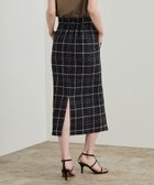 【ロペ/ROPE'】の【洗える】ツイードチェック ポケット付きタイトスカート スミクロ(05)|ID: prp329100004824543 ipo3291000000035087715