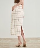 【ロペ/ROPE'】の【洗える】ツイードチェック ポケット付きタイトスカート ベージュ(27)|ID: prp329100004824543 ipo3291000000035087716