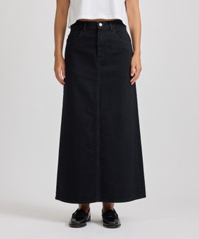 【サタデイズ ニューヨークシティ/SATURDAYS NYC】のLinh Denim Long Skirt 人気、トレンドファッション・服の通販 founy(ファニー) ファッション Fashion レディースファッション Fashion for Women スカート Skirts ロングスカート Long Skirts / Maxi & Midi Skirts デニム Denim, Jeans Material パッチ Patch, Appliqué ロング Long, Long-Length 日本製 Made In Japan |ID:prp329100004824544