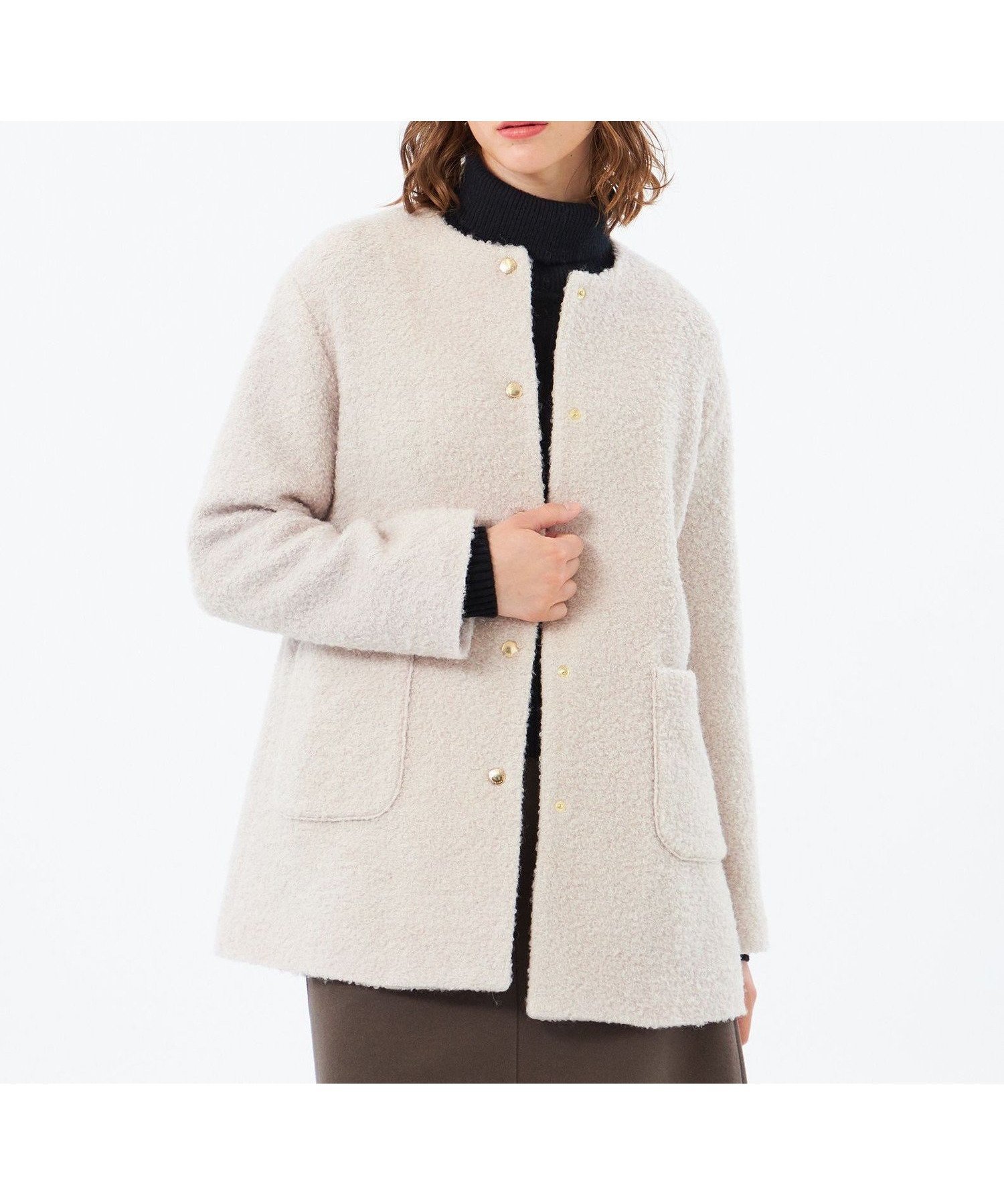 【マッキントッシュ フィロソフィー/MACKINTOSH PHILOSOPHY】の【HESSLE MIDDLE COAT(ヘスルミドルコート)】 人気、トレンドファッション・服の通販 founy(ファニー) 　ファッション　Fashion　レディースファッション　Fashion for Women　アウター　Coat / Outerwear Collection　コート・ロングコート・ピーコート　Long Coats, Peacoats & More　おすすめ　Recommended / Our Picks　カーディガン　Cardigan, Knitwear　コンパクト　Compact, Small Size　ファブリック　Fabric, Textile　ミドル　Middle Length, Mid Height　冬　Winter / This Winter　夏　Summer　春　Spring　秋　Autumn　 other-1|ID: prp329100004824549 ipo3291000000035110971