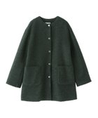 【マッキントッシュ フィロソフィー/MACKINTOSH PHILOSOPHY】の【HESSLE MIDDLE COAT(ヘスルミドルコート)】 人気、トレンドファッション・服の通販 founy(ファニー) ファッション Fashion レディースファッション Fashion for Women アウター Coat / Outerwear Collection コート・ロングコート・ピーコート Long Coats, Peacoats & More おすすめ Recommended / Our Picks カーディガン Cardigan, Knitwear コンパクト Compact, Small Size ファブリック Fabric, Textile ミドル Middle Length, Mid Height 冬 Winter / This Winter 夏 Summer 春 Spring 秋 Autumn thumbnail グリーン|ID: prp329100004824549 ipo3291000000035110979