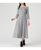 【ミッシュマッシュ/MISCH MASCH】のMM547402 フロント釦ツイード風フレアワンピース 人気、トレンドファッション・服の通販 founy(ファニー) ファッション Fashion レディースファッション Fashion for Women ワンピース Dresses クラシカル Classical, Vintage-Inspired シャーリング Shirring, Ruched ツイード Twill, Twill Weave フリル Frill, Ruffle フレア Flare, Flared フロント Front, Front Design エレガント 上品 Elegant thumbnail ライトグレー|ID: prp329100004824563 ipo3291000000035087999