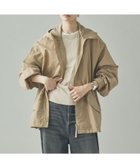 【カレンソロジー/Curensology】のナイロンラミーフードブルゾン 人気、トレンドファッション・服の通販 founy(ファニー) ファッション Fashion レディースファッション Fashion for Women アウター Coat / Outerwear Collection ブルゾンジャケット・スポーティアウター Blouson Jackets エレガント 上品 Elegant 定番 Standard, Basic Item ブルゾン Blouson, Bomber Jacket ベーシック Basic, Essential thumbnail ベージュ|ID: prp329100004824575 ipo3291000000035088146