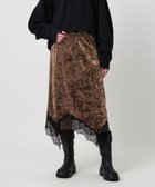 【ユナイテッドアローズ/UNITED ARROWS】のASTRAET ベロア/レース イレギュラーヘムスカート 人気、トレンドファッション・服の通販 founy(ファニー) ファッション Fashion レディースファッション Fashion for Women スカート Skirts おすすめ Recommended / Our Picks イレギュラーヘム Irregular Hem コンビ Combo, Combination Style ジャケット Jacket, Outerwear ストリング String, Drawstring デニム Denim, Jeans Material ベロア Velour, Soft Velvet レース Lace, Lace Fabric thumbnail MOCA|ID: prp329100004824580 ipo3291000000035088170