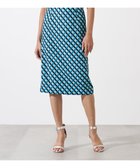 【ピンキーアンドダイアン/Pinky&Dianne】のジオメトリックプリントコンビタイトスカート 人気、トレンドファッション・服の通販 founy(ファニー) ファッション Fashion レディースファッション Fashion for Women スカート Skirts クラシカル Classical, Vintage-Inspired スタンダード Standard, Basic ストレッチ Stretch, Stretchy Fabric セットアップ Set-Up, Coordinated Outfit ツイル Twist, Twisted Detail プリント Print, Printed Pattern thumbnail ターコイズ1|ID: prp329100004824581 ipo3291000000035088194