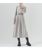 【レディアゼル/REDYAZEL】のバイカラープリーツシャツワンピース 人気、トレンドファッション・服の通販 founy(ファニー) ファッション Fashion レディースファッション Fashion for Women ワンピース Dresses シャツワンピース / 1枚で着映えコーデ Shirt Dresses おすすめ Recommended / Our Picks カフス Cuff Design ソックス Socks, Hosiery エレガント 上品 Elegant 定番 Standard, Basic Item 春 Spring thumbnail グレー|ID: prp329100004824583 ipo3291000000035088260