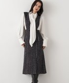 【ピンキーアンドダイアン/Pinky&Dianne】のループツイードジャンバースカート 人気、トレンドファッション・服の通販 founy(ファニー) ファッション Fashion レディースファッション Fashion for Women スカート Skirts インナー Innerwear スタンダード Standard, Basic ストレッチ Stretch, Stretchy Fabric ツイード Twill, Twill Weave ポケット Pocket, Pocket Detail ロング Long, Long-Length A/W・秋冬 Autumn/Winter thumbnail ネイビー|ID: prp329100004824586 ipo3291000000035088286