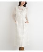 【ピンキーアンドダイアン/Pinky&Dianne】のループツイードジャンバースカート 人気、トレンドファッション・服の通販 founy(ファニー) ファッション Fashion レディースファッション Fashion for Women スカート Skirts インナー Innerwear スタンダード Standard, Basic ストレッチ Stretch, Stretchy Fabric ツイード Twill, Twill Weave ポケット Pocket, Pocket Detail ロング Long, Long-Length A/W・秋冬 Autumn/Winter thumbnail エクリュ1|ID: prp329100004824586 ipo3291000000035088288