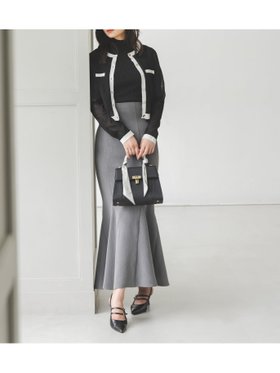 【スナイデル/SNIDEL】のハイウエストマーメイドスカート 人気、トレンドファッション・服の通販 founy(ファニー) ファッション Fashion レディースファッション Fashion for Women スカート Skirts エレガント 上品 Elegant 秋 Autumn 今季 This Season, Current Season ストレート Straight, Straight Cut スマート Smart, Elegant スーツ Suit, Formalwear チェック Check, Plaid, Tartan 人気 Popular, Best Seller フェイクレザー Faux Leather, PU Leather マーメイド Mermaid, Fishtail Silhouette A/W・秋冬 Autumn/Winter おすすめ Recommended / Our Picks |ID:prp329100004824596