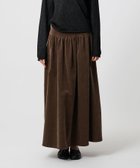【ビューティ&ユース ユナイテッドアローズ/BEAUTY&YOUTH / UNITED ARROWS】のATTISESSION コーデュロイ ロング スカート 人気、トレンドファッション・服の通販 founy(ファニー) ファッション Fashion レディースファッション Fashion for Women スカート Skirts ギャザー Gathered, Ruffled コンパクト Compact, Small Size コーデュロイ Corduroy, Cord Fabric ロング Long, Long-Length ワイド Wide, Wide Fit A/W・秋冬 Autumn/Winter おすすめ Recommended / Our Picks thumbnail DK.BROWN|ID: prp329100004824599 ipo3291000000035088465