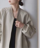 【ノーブル / スピック&スパン/NOBLE / Spick & Span】の《26SS先行 》ハイツイストダブルクロスMA-1ブルゾン 人気、トレンドファッション・服の通販 founy(ファニー) ファッション Fashion レディースファッション Fashion for Women アウター Coat / Outerwear Collection ブルゾンジャケット・スポーティアウター Blouson Jackets MA-1ジャケット MA-1 Bomber Jackets / Flight Jackets 2026年 2026 シンプル Simple, Minimal ジップ Zip, Zipper ダブル Double, Double-Breasted フロント Front, Front Design ブルゾン Blouson, Bomber Jacket エレガント 上品 Elegant thumbnail カーキ|ID: prp329100004824608 ipo3291000000035088583