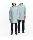 【エーグル/AIGLE】の【RainPack Warm】透湿防水 レインパックウォーム ロングジャケット 人気、トレンドファッション・服の通販 founy(ファニー) ファッション Fashion レディースファッション Fashion for Women アウター Coat / Outerwear Collection レディースジャケット・軽アウター Jackets カフス Cuff Design ジップ Zip, Zipper ジャケット Jacket, Outerwear ドローコード Drawcord, Drawstring Cord プリント Print, Printed Pattern ポケット Pocket, Pocket Detail ポーチ Pouch, Small Case ロング Long, Long-Length thumbnail ブル-グレ-|ID: prp329100004824609 ipo3291000000035088680