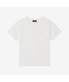 【アーペーセー/A.P.C.】のBordures F Tシャツ 人気、トレンドファッション・服の通販 founy(ファニー) ファッション Fashion レディースファッション Fashion for Women トップス・カットソー Cut & Sew Tops シャツ・ブラウス・オフィスカジュアル Elegant Blouses & Button-Ups ロングTシャツ・Tシャツ Longline T-Shirts & Tees ストレート Straight, Straight Cut thumbnail 白 x ピーチ|ID: prp329100004824610 ipo3291000000035088713