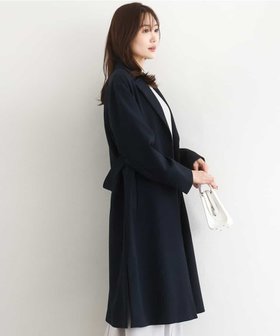 【エムケイ ミッシェルクラン/MK MICHEL KLEIN】のライトダブルクロスチェスターコート/洗える 人気、トレンドファッション・服の通販 founy(ファニー) ファッション Fashion レディースファッション Fashion for Women アウター Coat / Outerwear Collection コート・ロングコート・ピーコート Long Coats, Peacoats & More チェスターコート・ロング丈アウター Chester Coats / Chesterfield Long Coats ショルダー Shoulder, Shoulder Strap スリット Slit, Slit Detail ダブル Double, Double-Breasted ドロップ Drop Shoulder, Dropped Style ロング Long, Long-Length ビジネス 仕事 通勤 Business / Work / Commuting 冬 Winter / This Winter 夏 Summer 春 Spring 洗える Machine Washable 秋 Autumn |ID:prp329100004824628